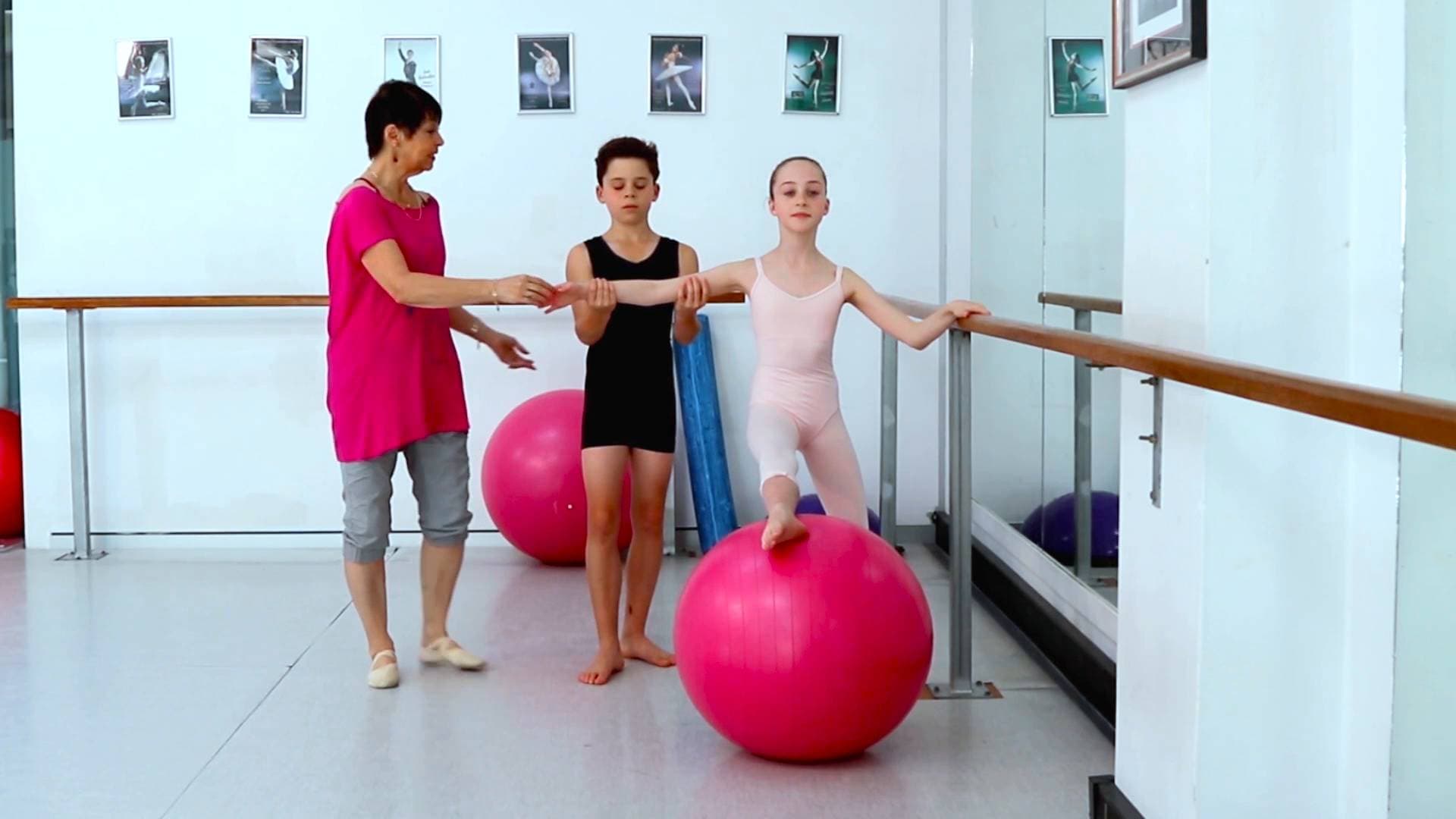 Jeté preparation