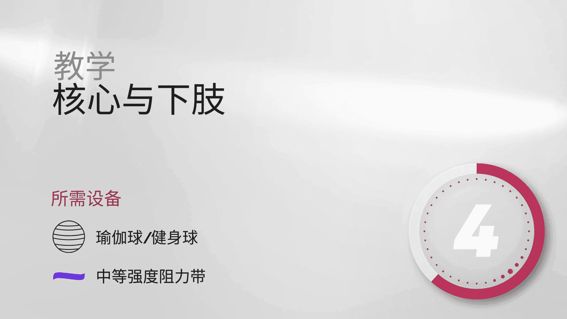 阻力带第一节