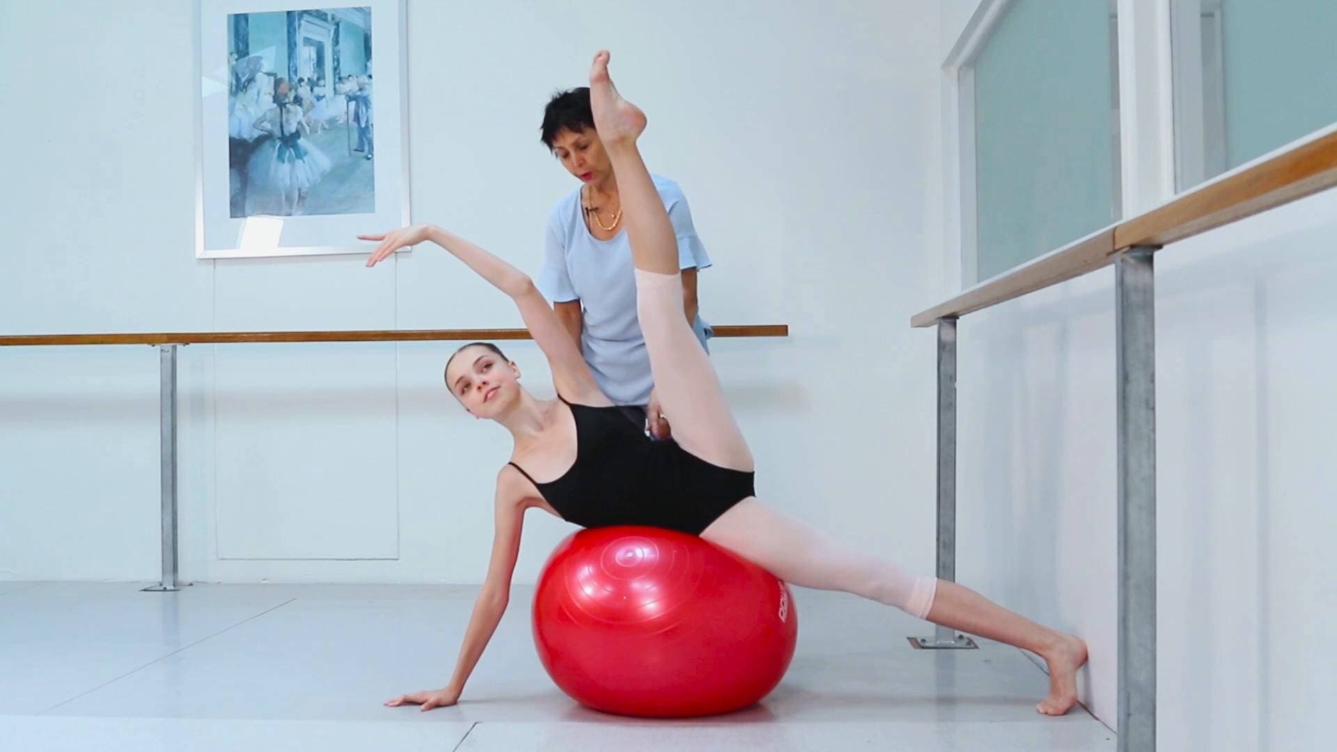 Sideways Bend with Adage Combination